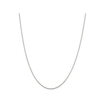 24 inch Sterling Silver Swage Chain. 